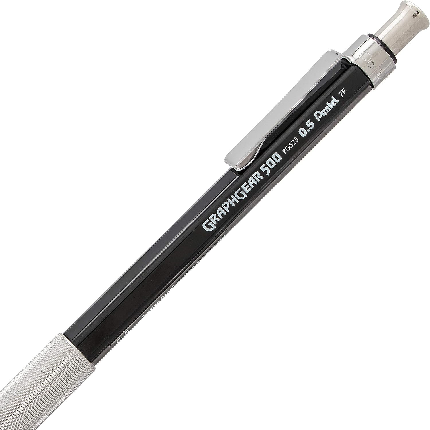 Pentel GraphGear 500 Mechanical Drafting Pencil, 4 Count (Pack of 1), Black