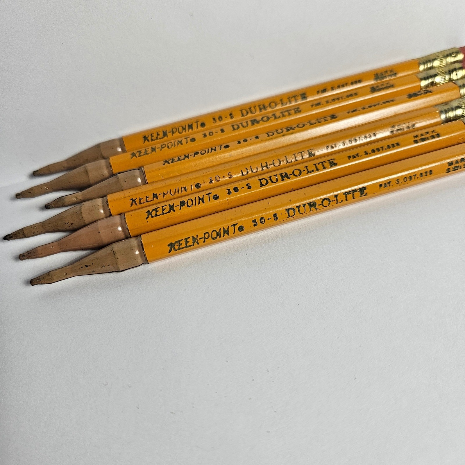 Vintage Keen-Point 30-S Duro-O-Lite Mechanical Pencils and Mixed Pen Lot 12pc