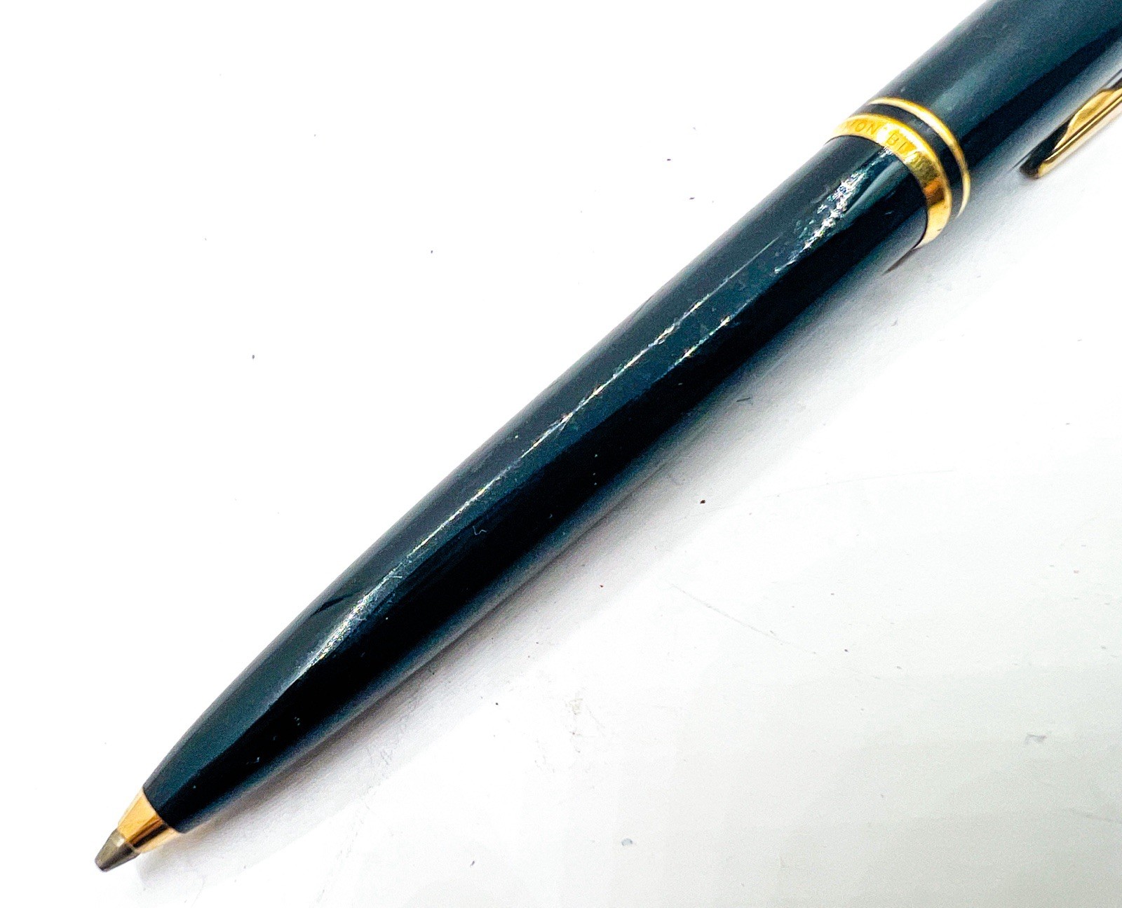 Montblanc Black Gold Trim mechanical pencil 0.5mm Push Functional