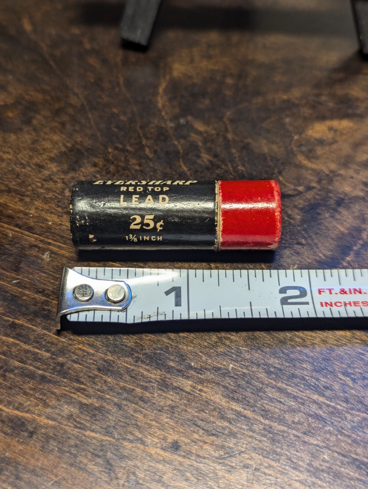 Eversharp Red Top Leads 1 3/8 Inch (25¢) VINTAGE Pur. Copy Std. (Approx. 30 Pcs)