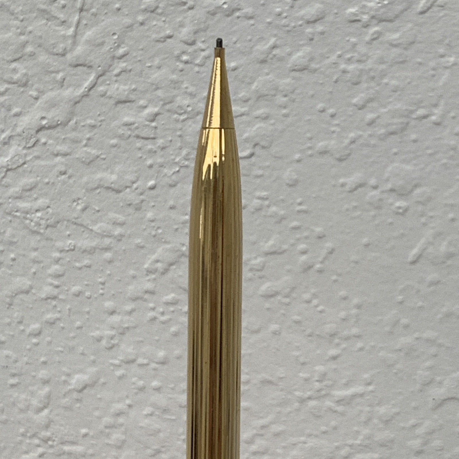 VINTAGE SHEAFFER GOLD FILLED MECHANICAL PENCIL Crown USA RARE * needs Lead