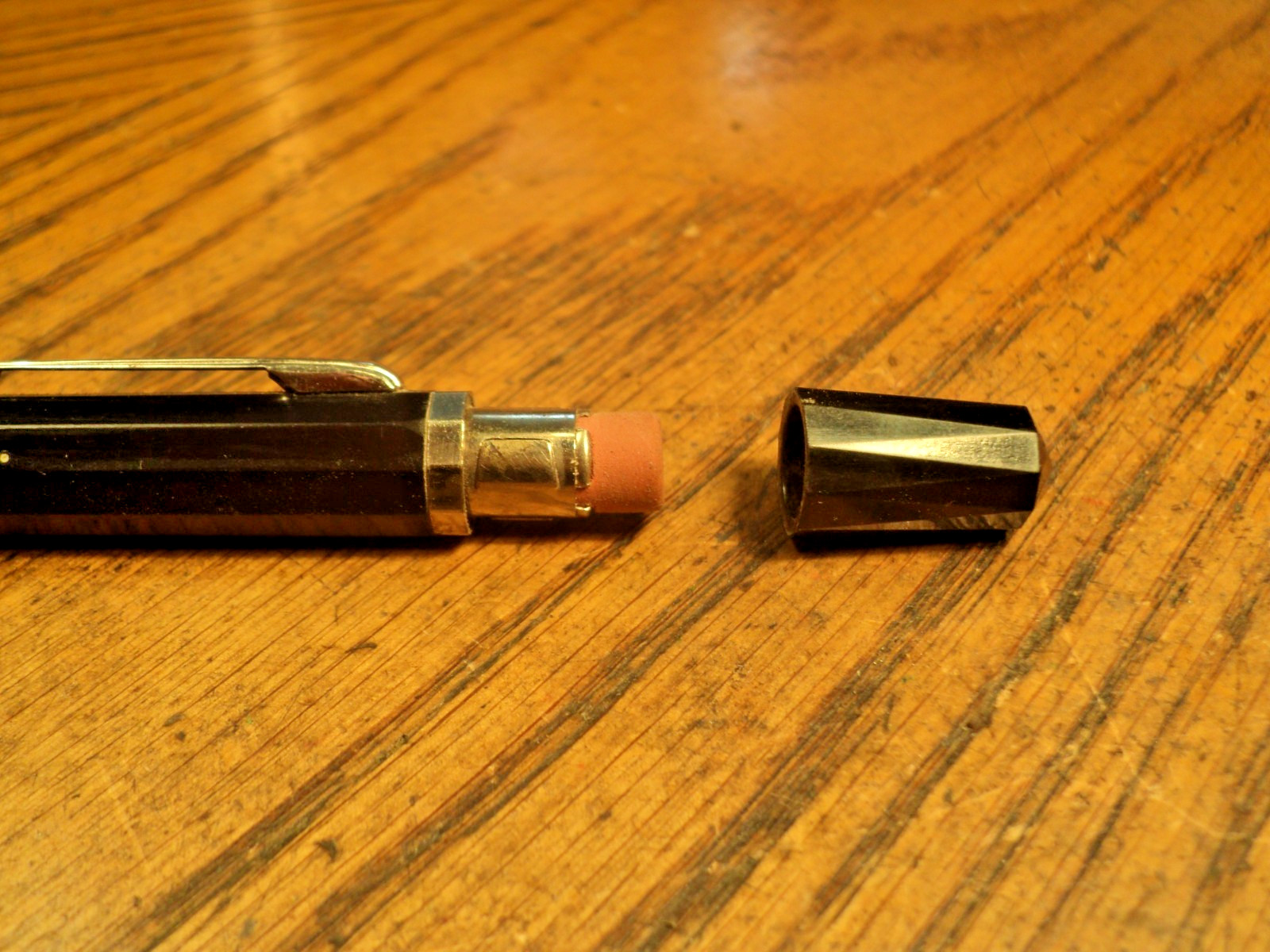 Vintage Autopoint Mechanical Pencil Ralph Daves Inc Grain- Feed 5-3/4″ Long USA
