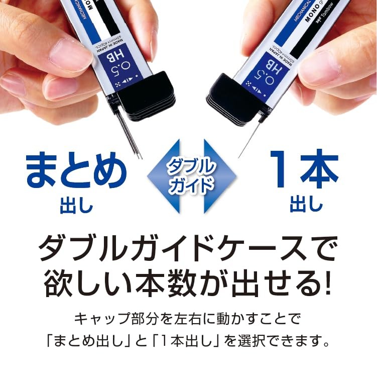 Sharp lead MONO Monograph MG 0.5mm HB Navy R5-MGHB42-5P