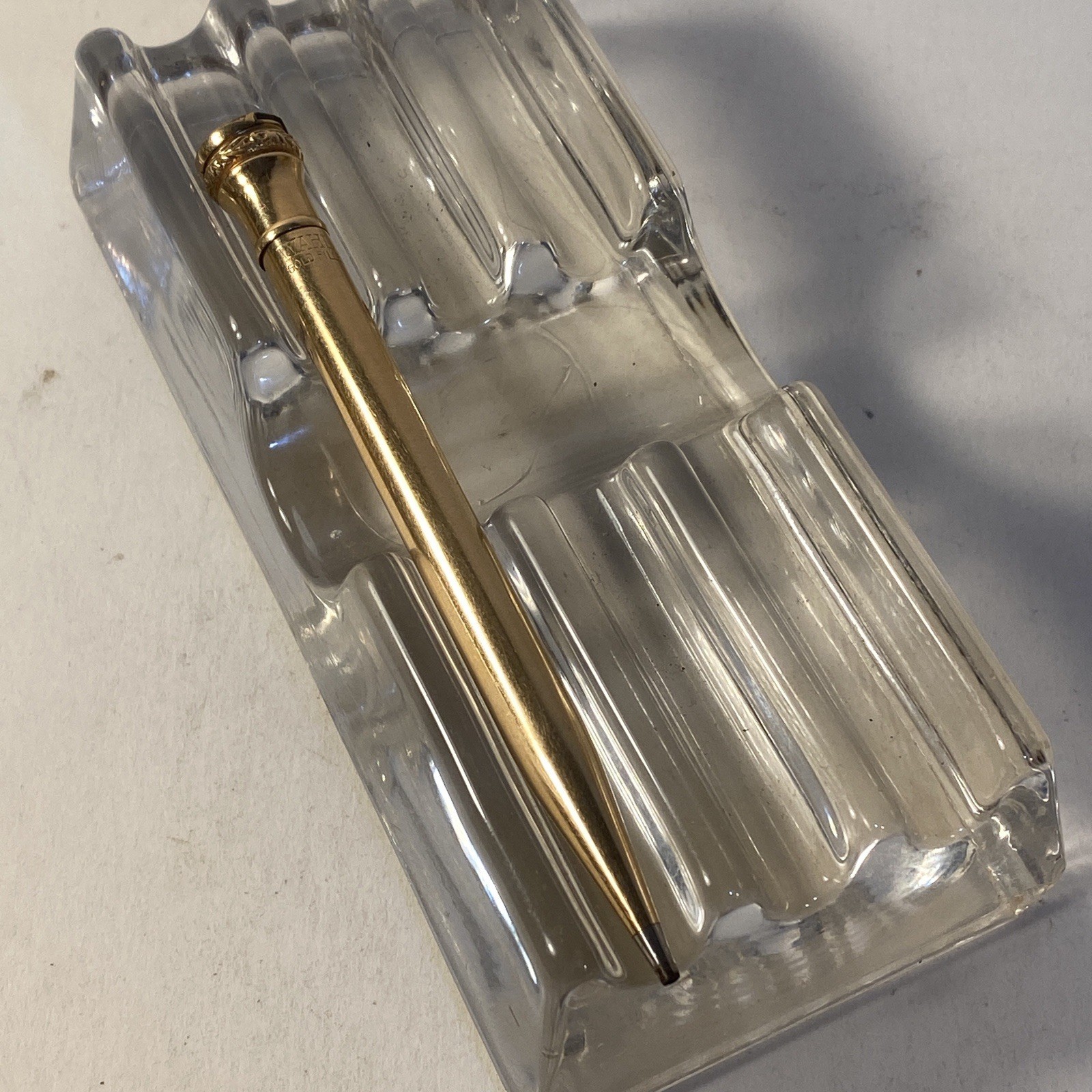 Antique Wahl Everlast Gold Filled Mechanical Pencil 4” Smooth Body Initial H VTG
