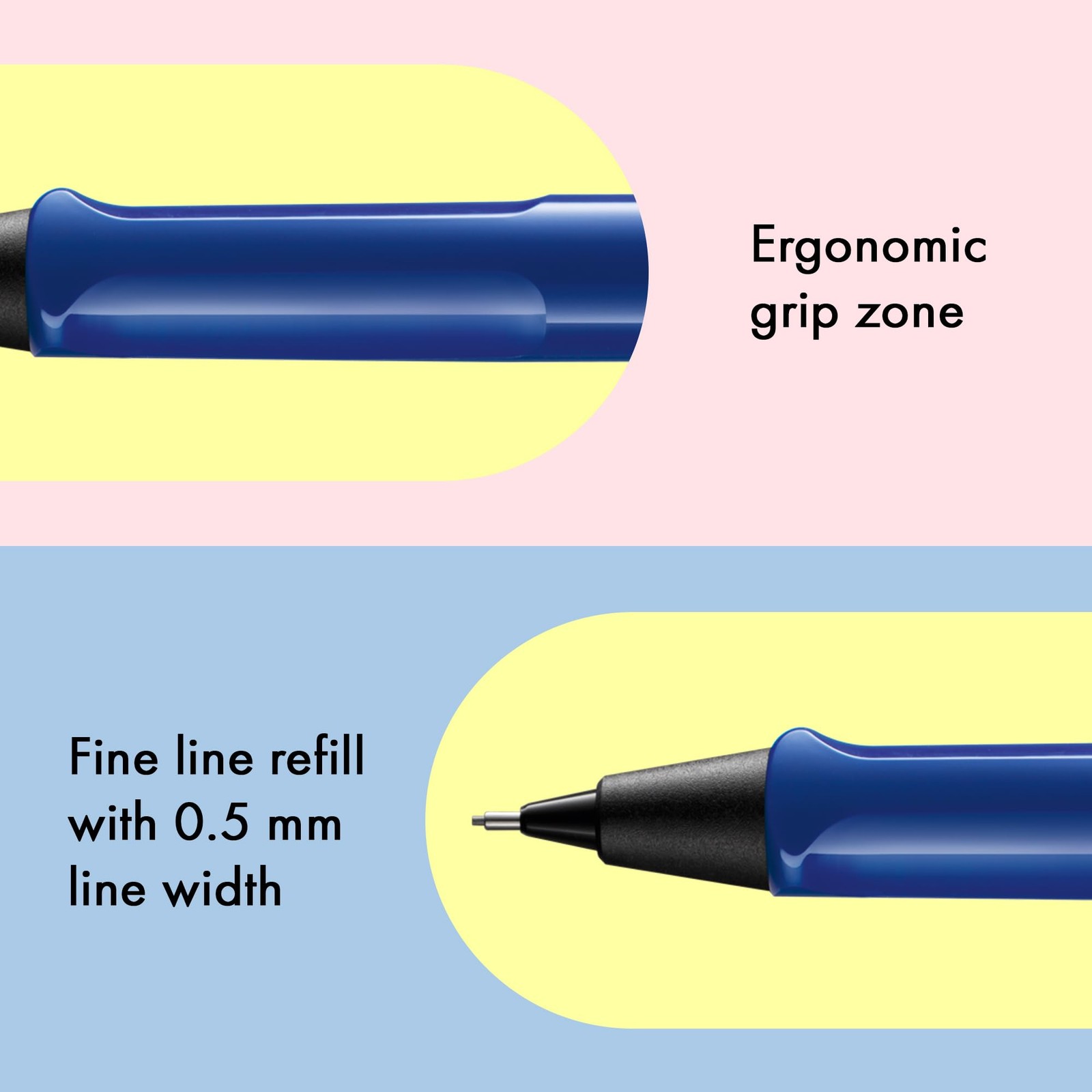 LAMY safari blue – Mechanical Pencil with ergonomic grip & Office Product