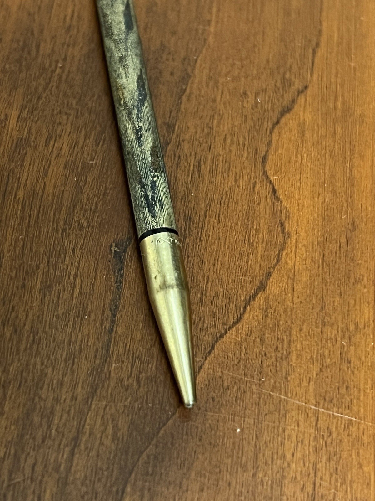 Vintage AXT Cross Mechanical Pencil 10KT Gold Plated Made In USA VTG