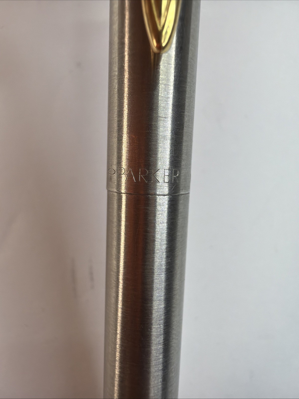 VTG Parker Mechanical Lead Pencil Stainless Steel & Gold Tone Trim Office USA
