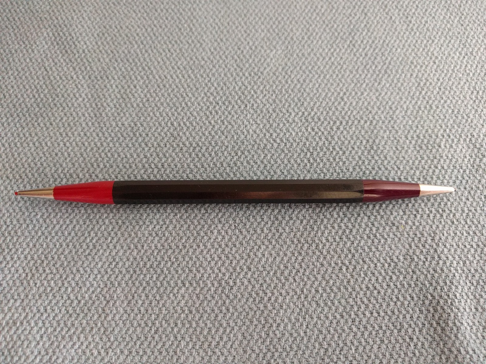 Vintage Autopoint Double End Mechanical Pencil Red and Black