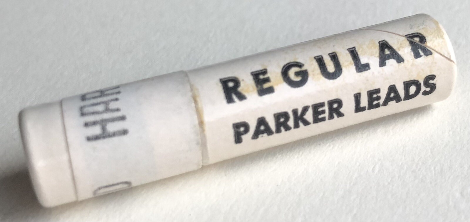 Vintage PARKER Regular Mechanical Pencil Lead .9mm H Hard NOS 24pk Tube USA