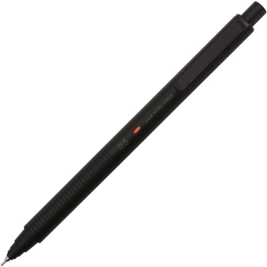 Uni Kuru Toga Metal Nocturne Black 0.5mm Mechanical Pencil M5KH1P.24 Japan NEW