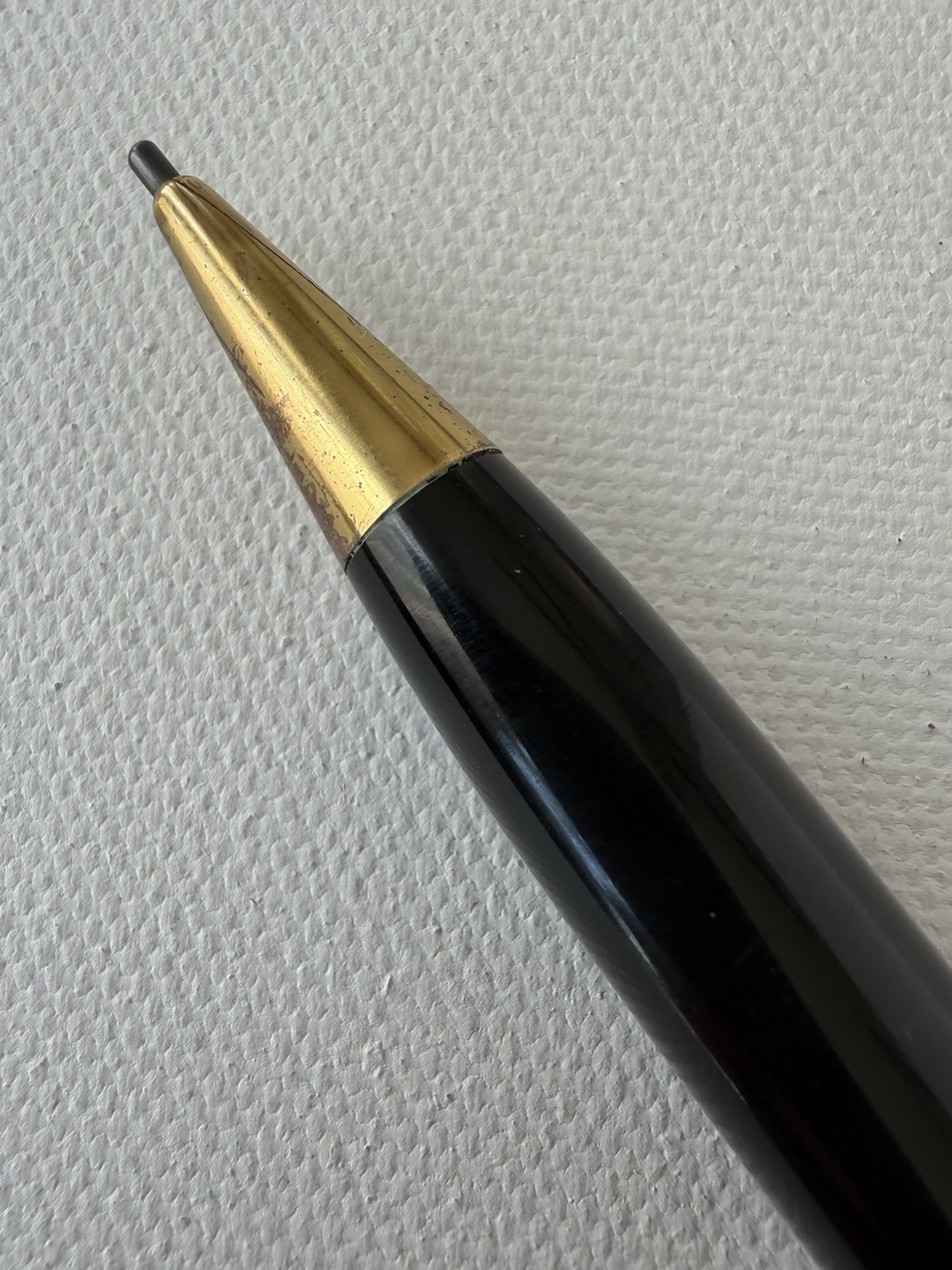 Montblanc f 1.5 mm lead 82 PIX Push Pencil yellow celluloid star | Vintage