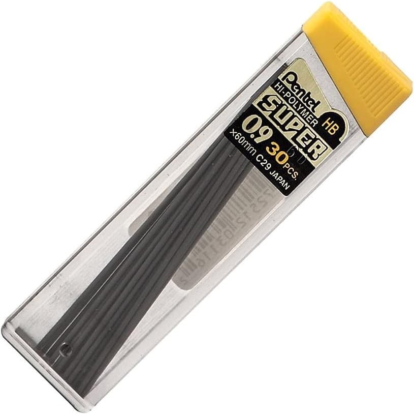 Durable Refillable 0.9 mm Pencil Lead Refills – Clear Writing with 90 Pieces