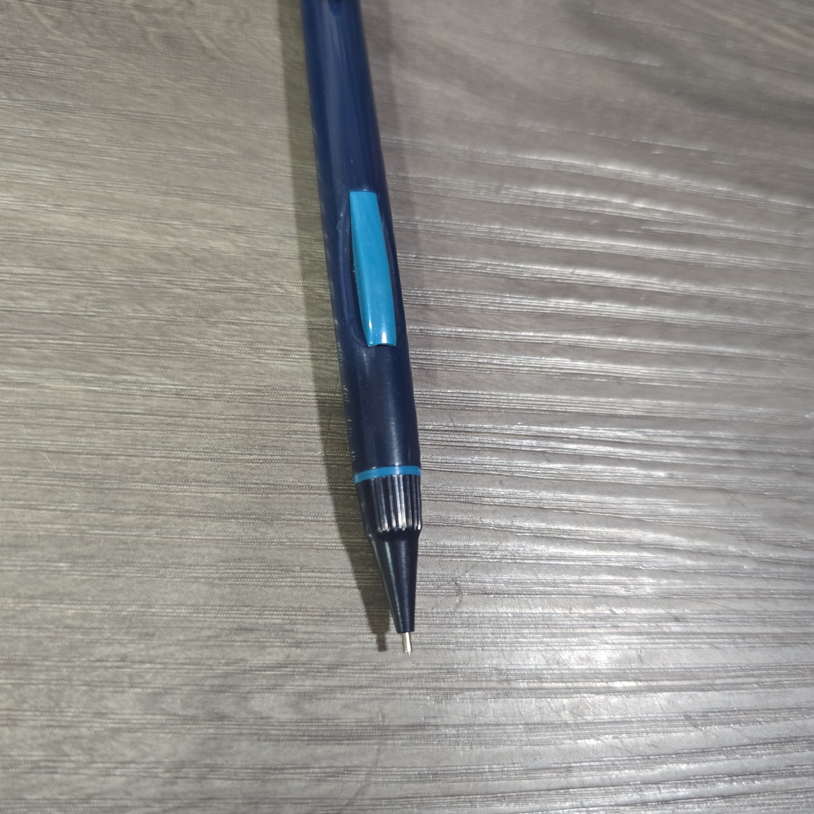 Vintage Dark Blue Pentel PD347 Click PENCIL 0.7 Made in JAPAN