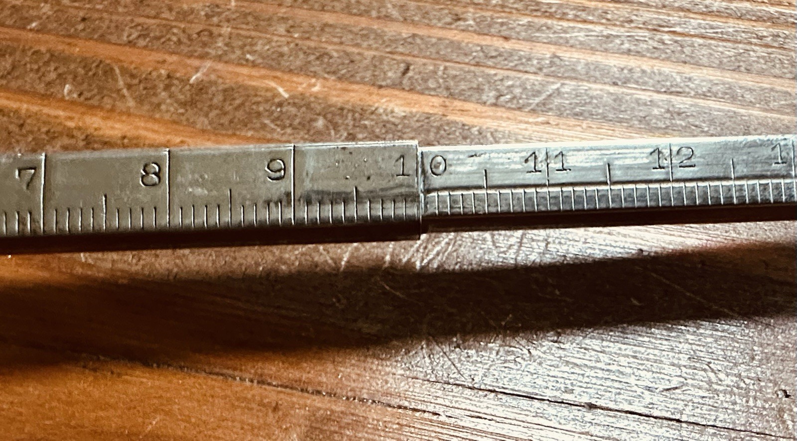 Vintage Metal Twist Pencil Telescoping/Retractable Ruler 12”/30cm Germany Made