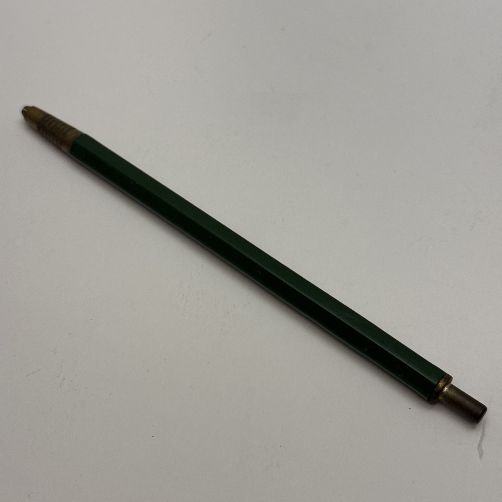 Vintage A W Faber Castell Locktite Lead USA Mechanical Pencil – Green – Working