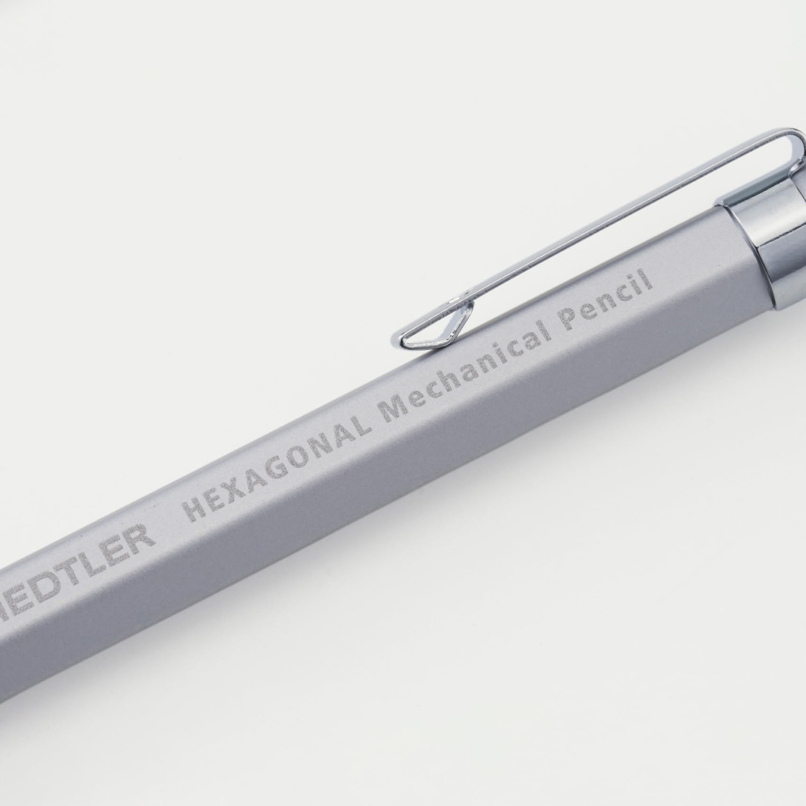 925 77-05S Hexagonal Mechanical Pencil, 0.5mm [Silky Silver]