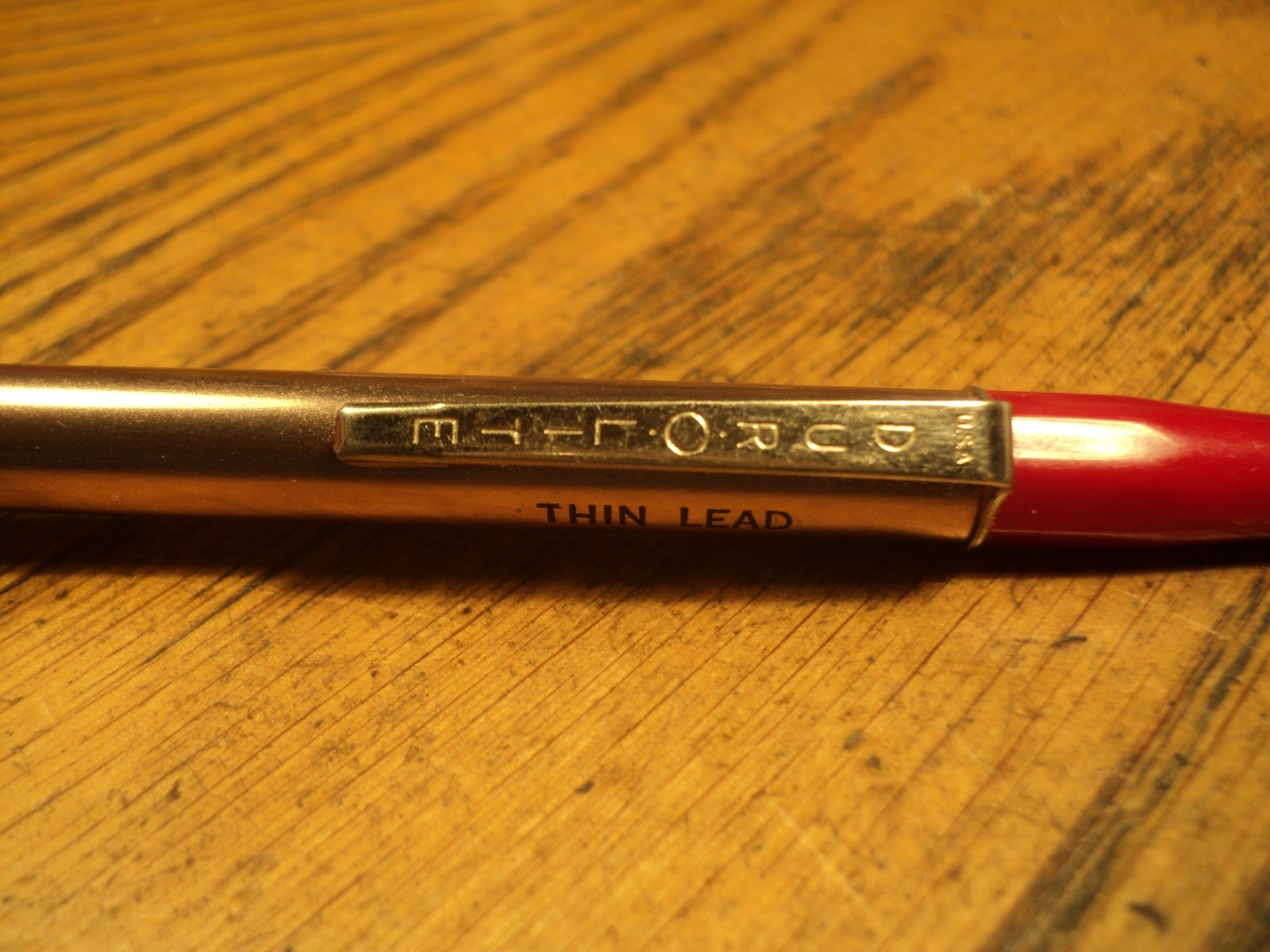 Vintage Durolite Dual Tip Mechanical Pencil Thin Lead 5-1/2″ USA