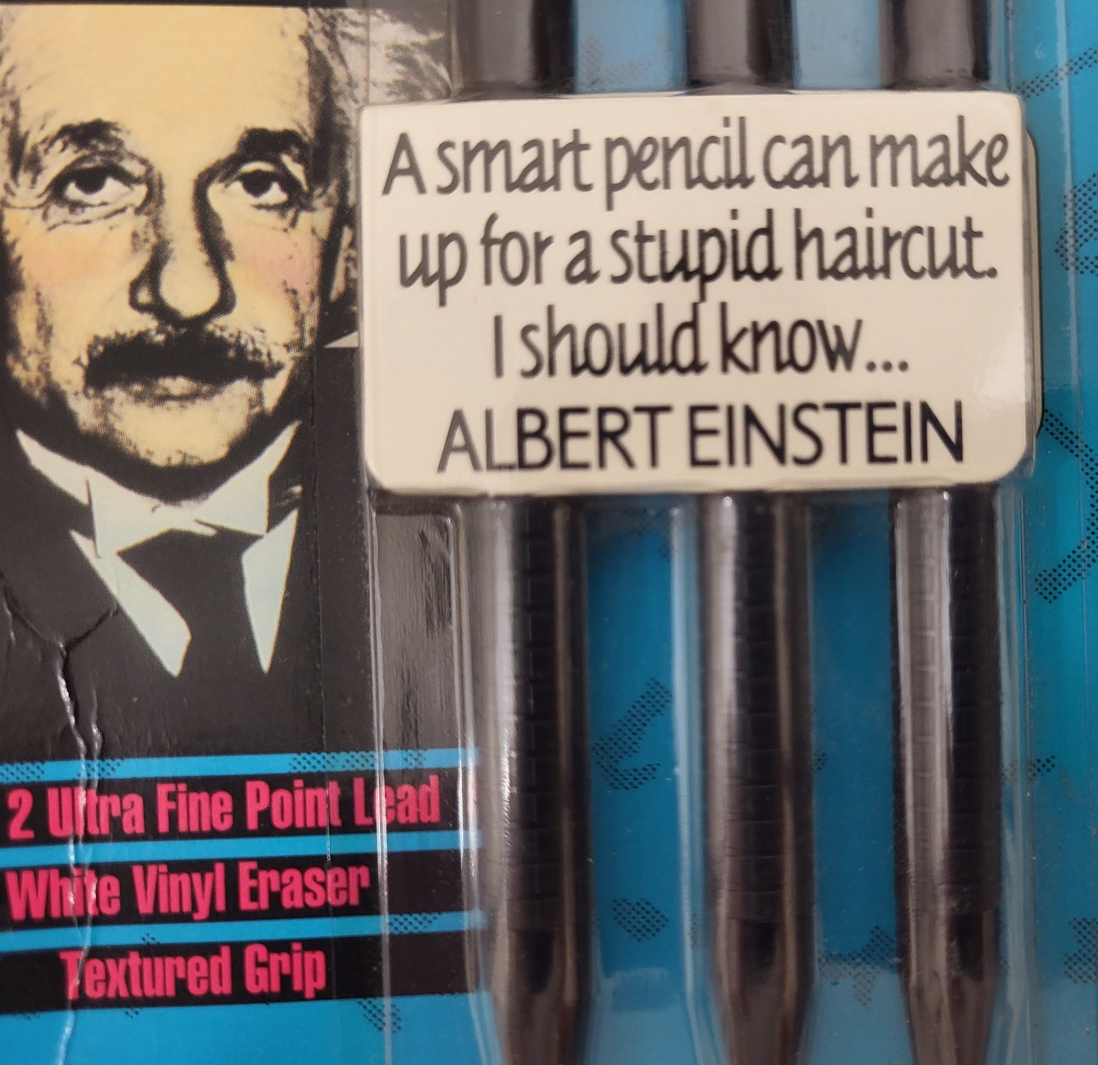 Albert Einstein Scripto 3 Automatic Mechanical Pencils .07 mm IQ Writing Gear
