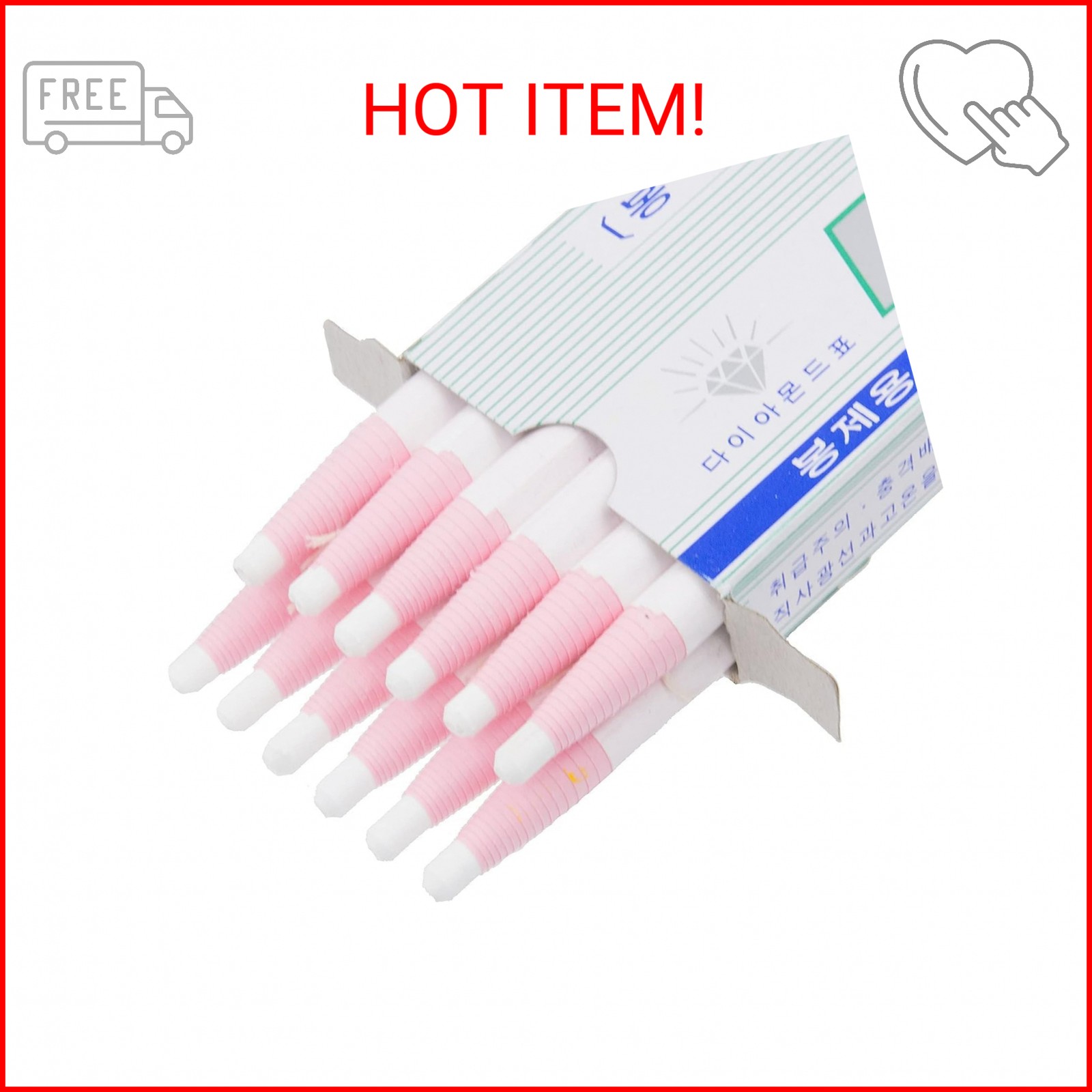 Minecook Peel-Off White Grease Pencils/China Marker/wax pencil for Glass, Cellop