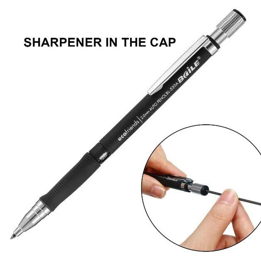 Baile 2 mm Lead Holder Mechanical Pencil, Blue