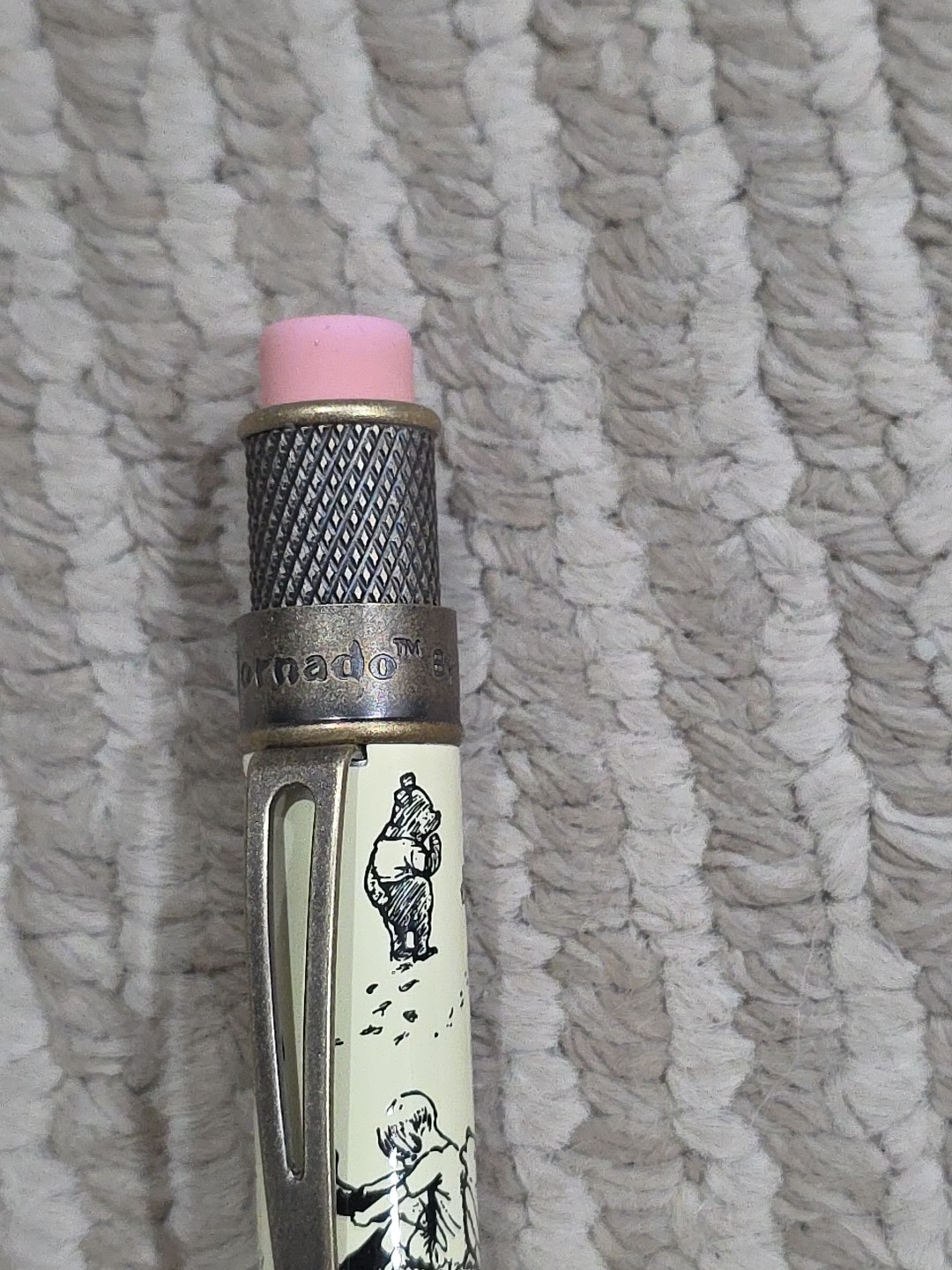 Retro 51 Winnie The Pooh Decorations Mechanical Pencil New/ Open #180