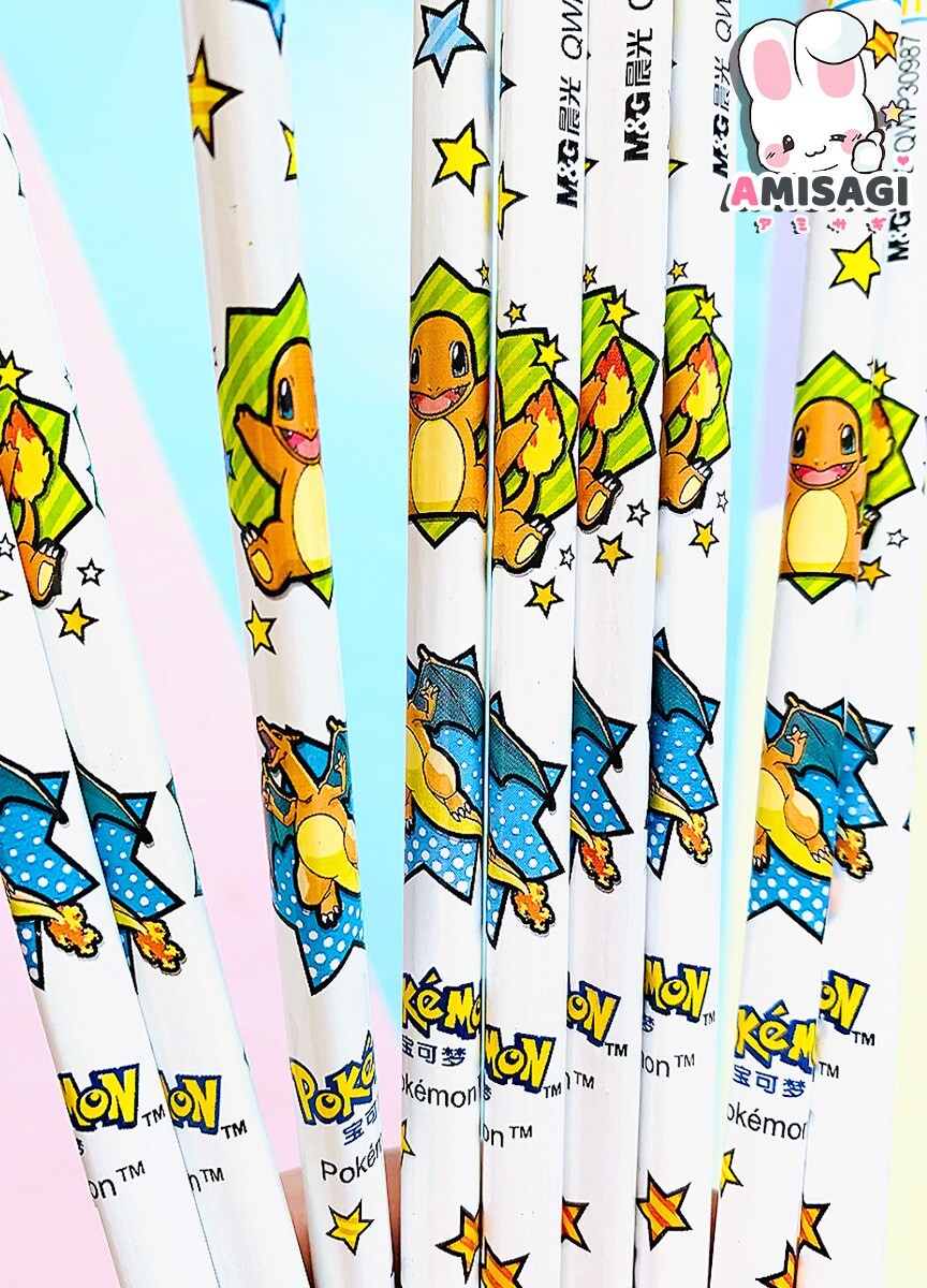 Pokemon Pencil Charmander & Charizard Pen Original Anime Manga Nintendo 1x NEW