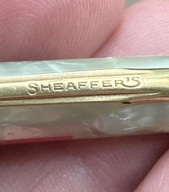Vintage Scheaffer Mathieson Advertising Mechanical Pencil Farm Fertilizer