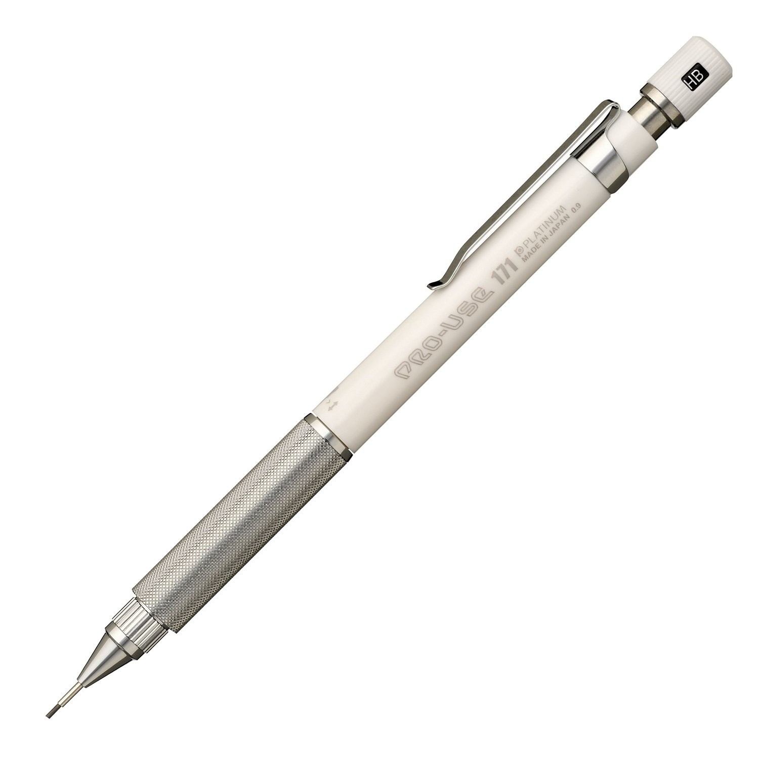 MSDA1500D#3 Professional Use 171 0.9mm White Fountain Pen Mechanical Pencil