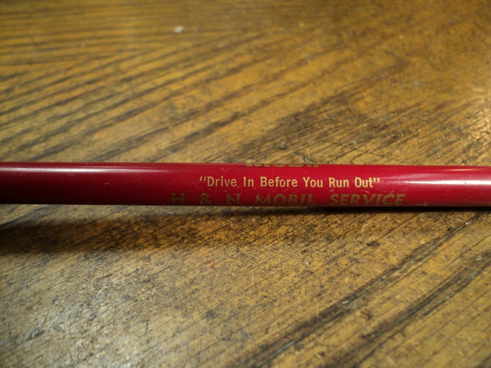 Vintage Readyriter Mechanical Pencil Mobil H & N Mobil Service Kenesaw Nebr