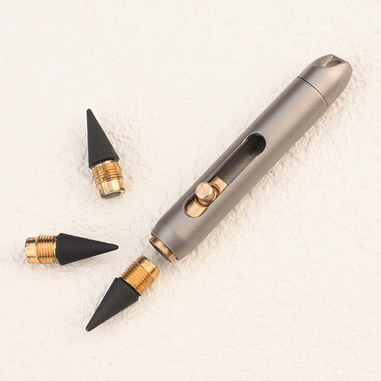 Eternal Pencil Mini Titanium Alloy Everlasting Pencil Portable Outdoor Tool