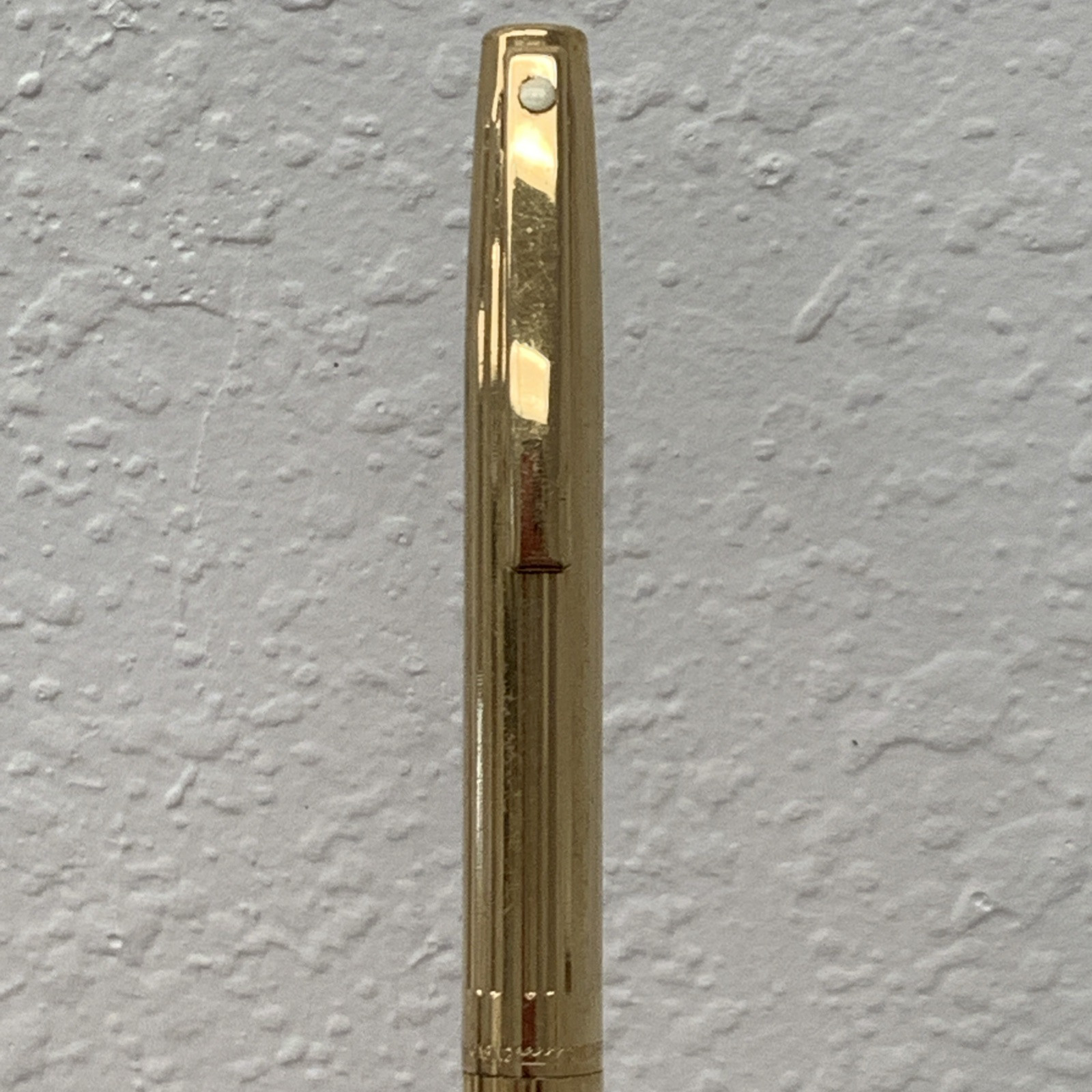 VINTAGE SHEAFFER GOLD FILLED MECHANICAL PENCIL Crown USA RARE * needs Lead