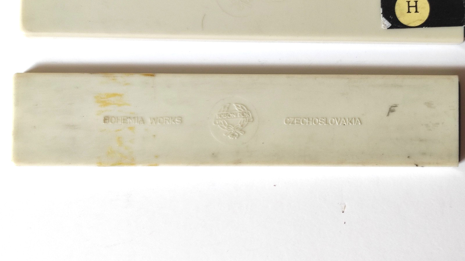 BOHEMIA WORKS Pencil Leads 4190 Set of 6 in 6 Plastic Boxes,Czechoslovakia 1970s