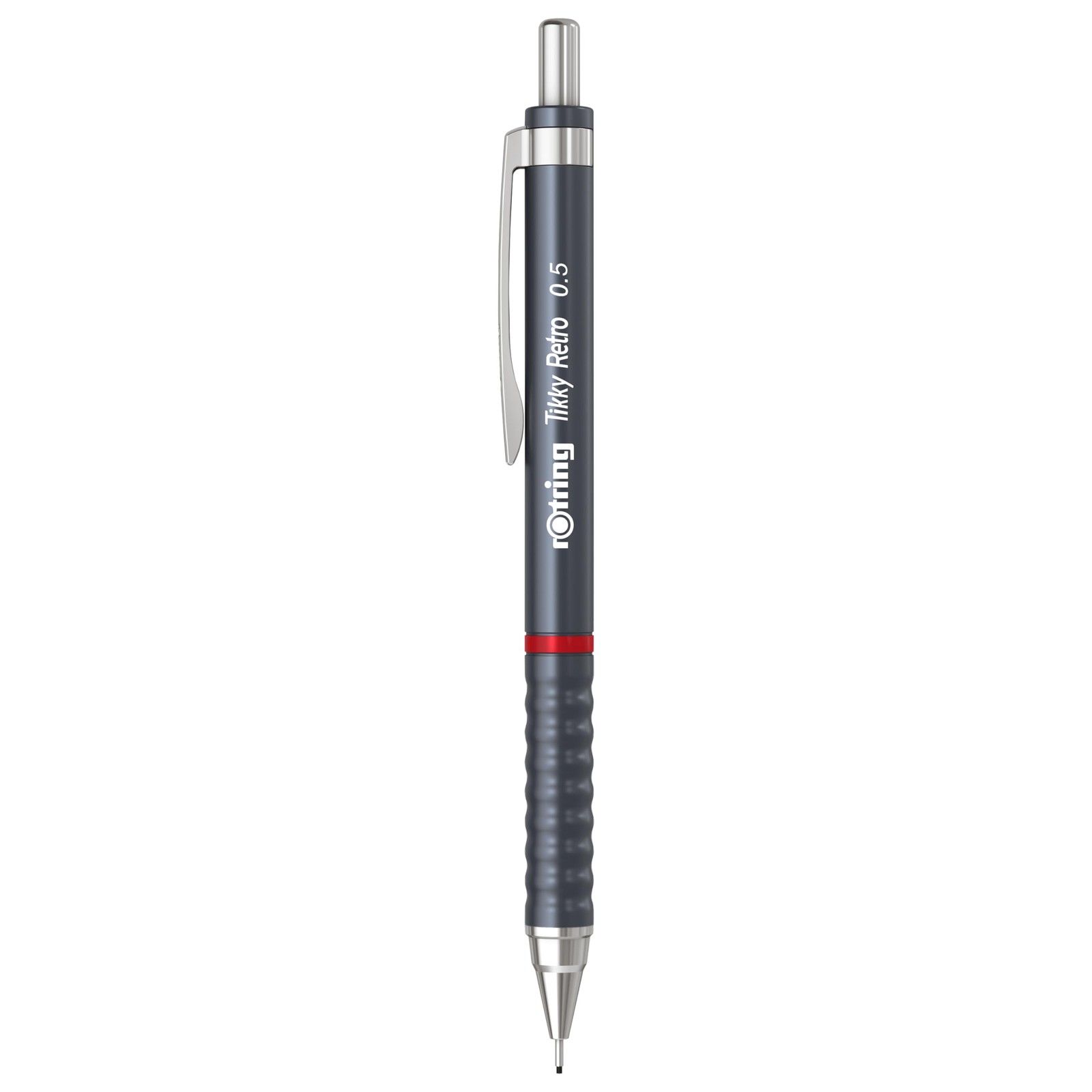 rOtring TIKKY Retro All-Purpose Metallic Gray 0.5mm
