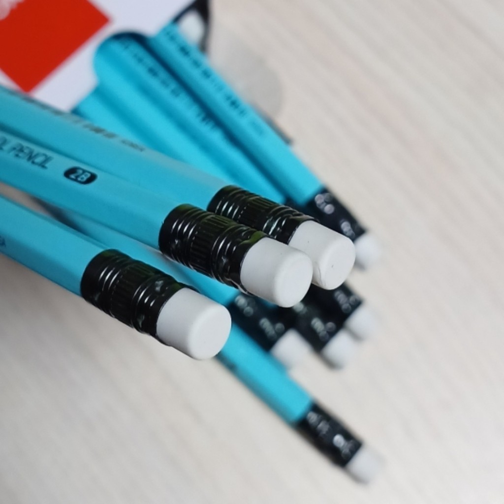School Pencil 2B Mint 24 Pcs (12×2 Pack) Made in Korea Student Writing Drawing