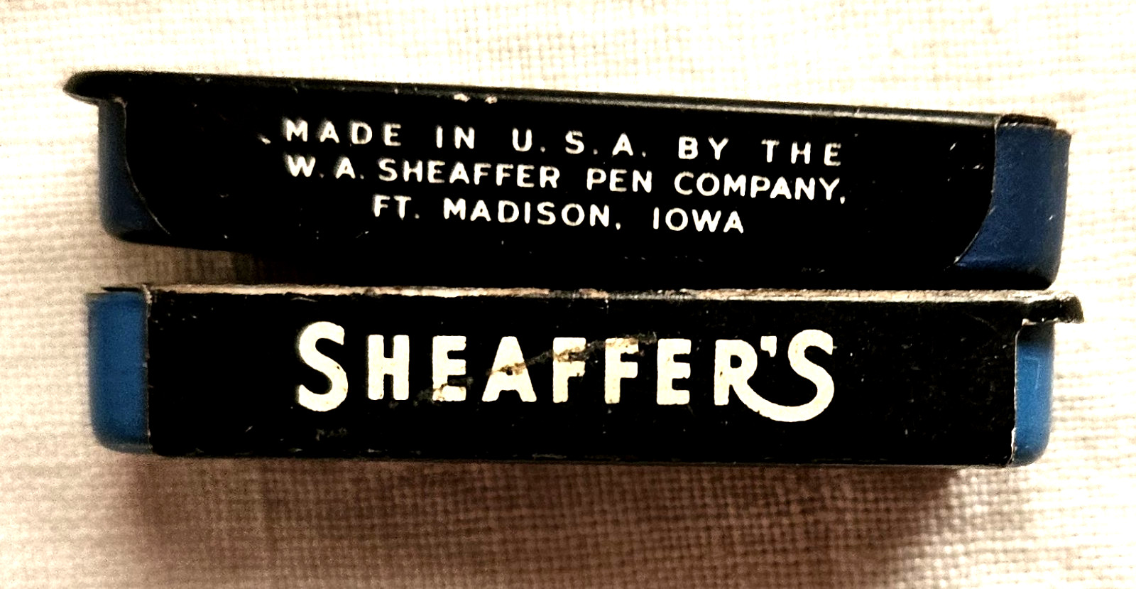 Sheaffer’s 2 Vintage Tin Lot Fineline Thick Pencil Leads Red & Very Hard R 15
