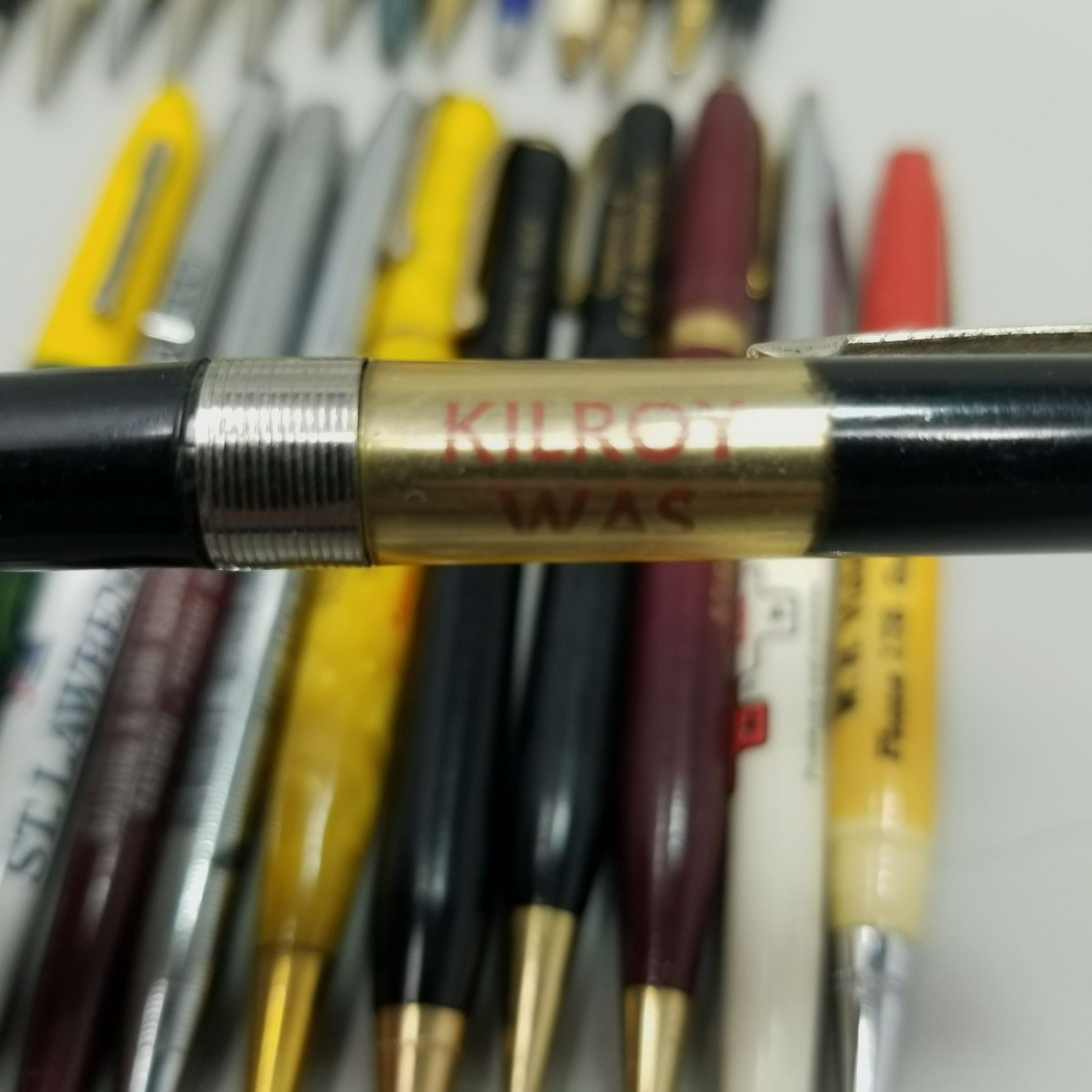 Vintage Advertising Pen Mechanical Pencil Mixed Lot of 25 AS IS