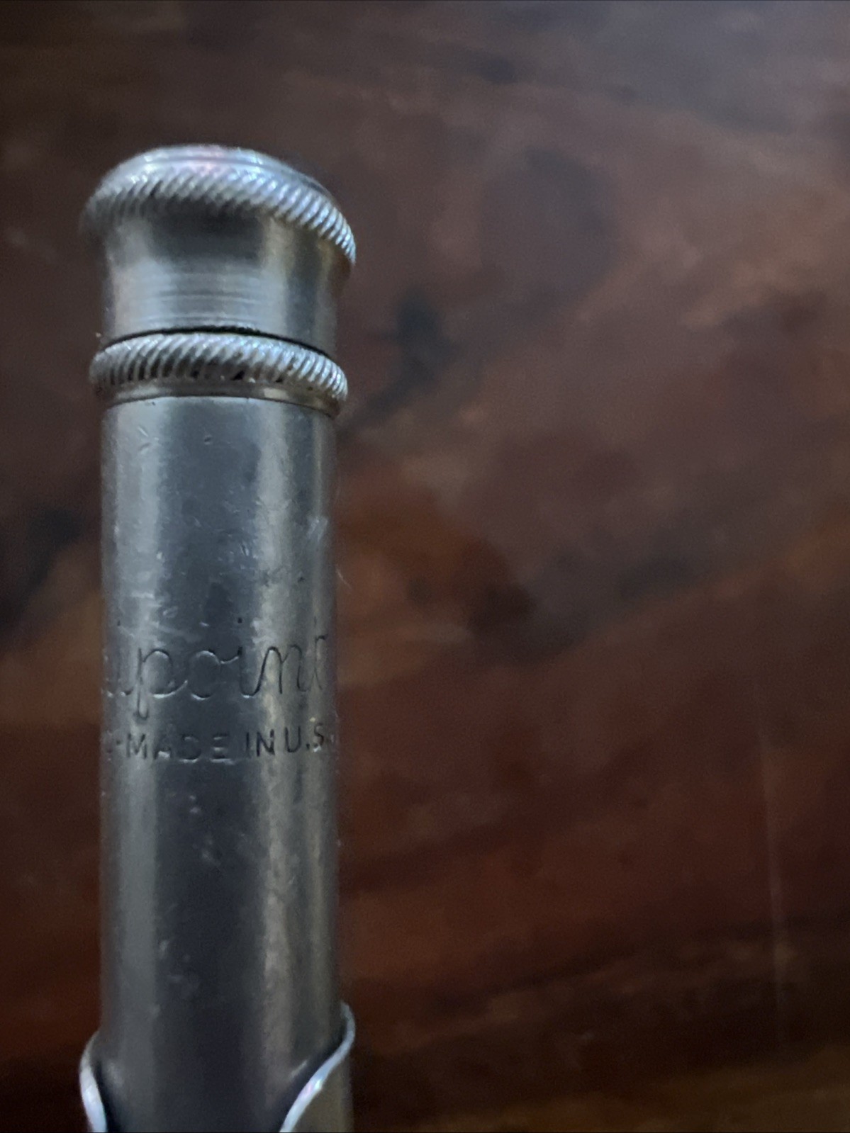 1920’s Aluminum Redipoint Mechanical Pencil Crown (Centennial) Flour Portland OR