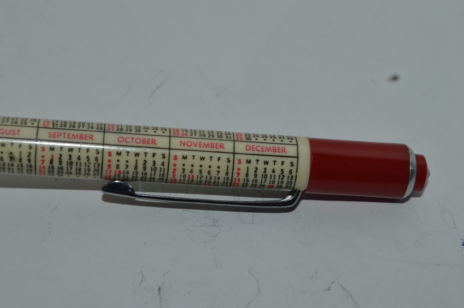 DUROLITE Mechanical Pencil 1984 Calendar Year WDAY-WDAZ TV Promo Near Mint Cond