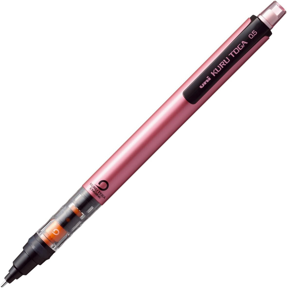 Mitsubishi Kuru Toga 0.5mm Sharp Roulette Model M54521P.13 Pink from Japan