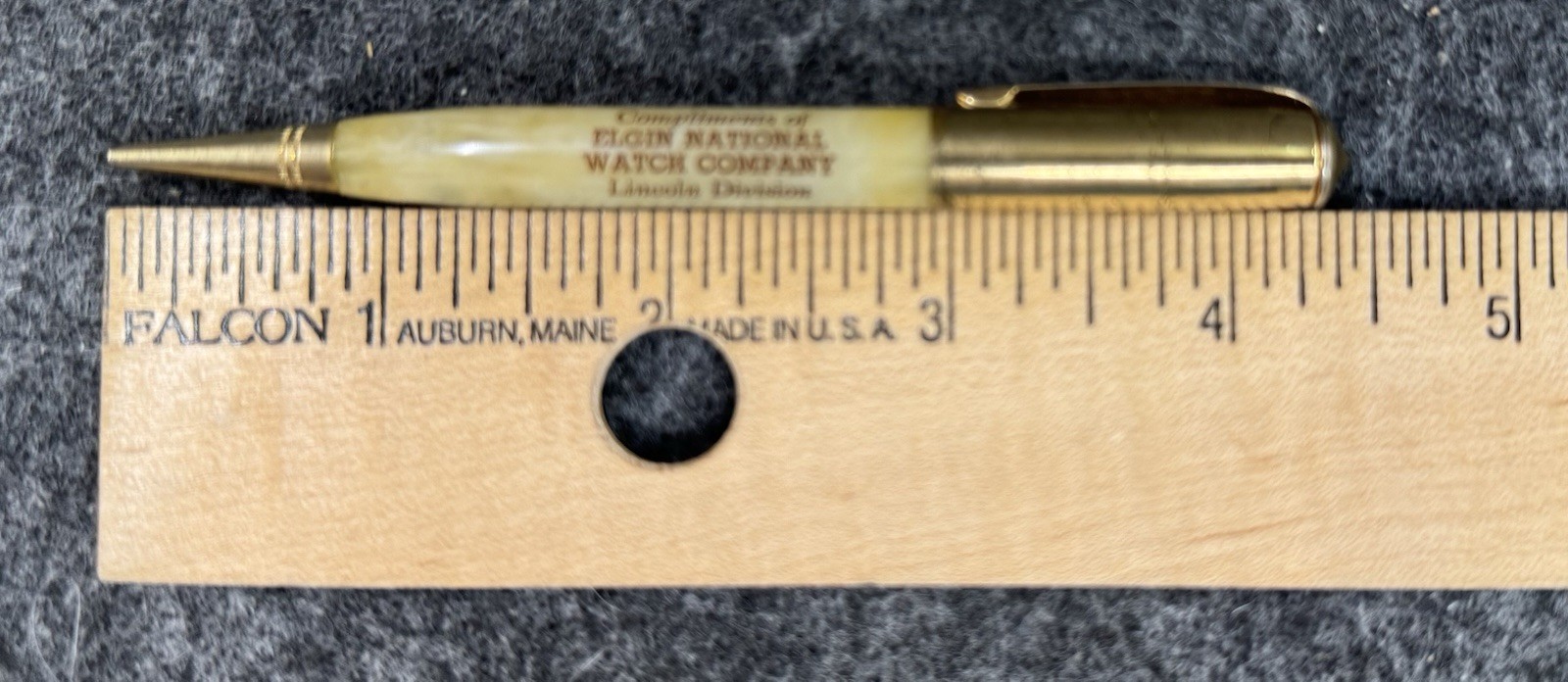 Vintage Redipoint Mechanical Pencil ELGIN National Watch Co Lincoln NE