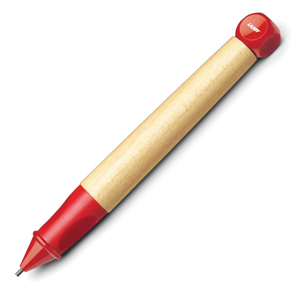 Lamy ABC Red 1.4mm Beginner Child Kid Grip Mechanical Pencil L110 – NEW