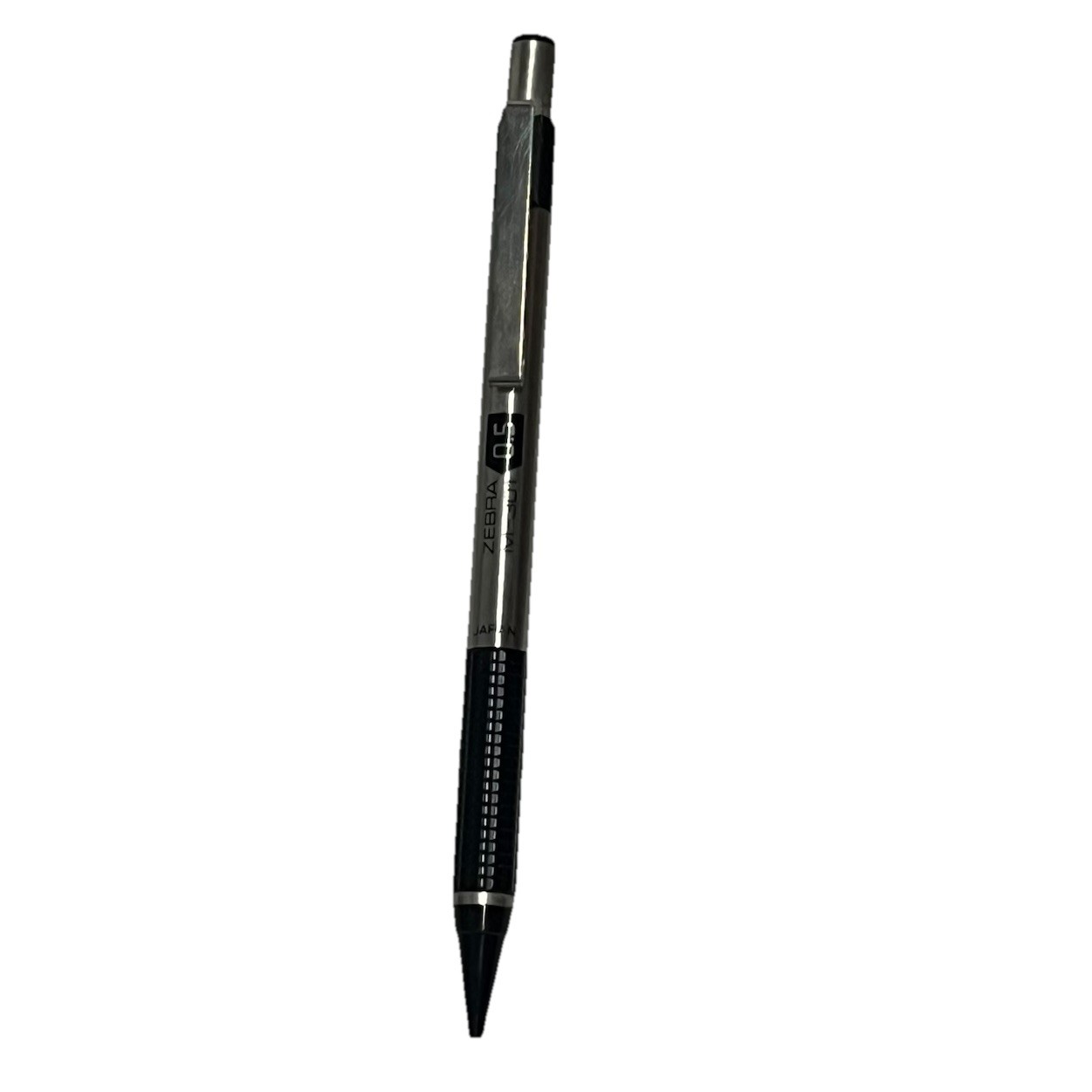 Vintage Zebra M-301 Black & Chrome 0.5mm Pencil Japan