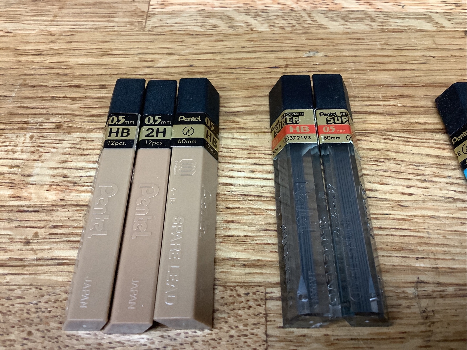 Big Lot Of Pentel Pencil Leads 0.5mm, 0.7mm