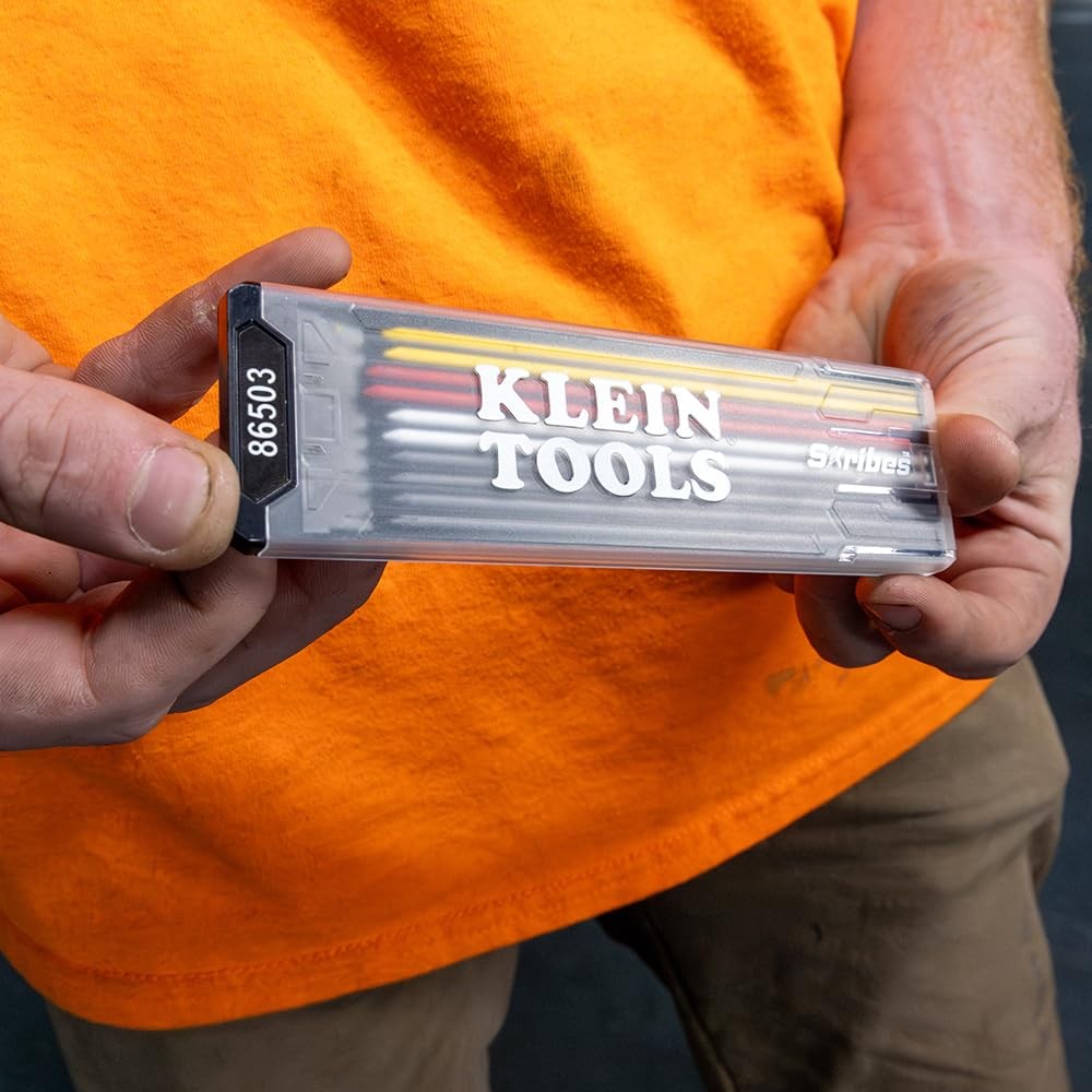 Klein Tools Skribes Mechanical Pencil Lead Refills 2.8mm Carpenter Assorted