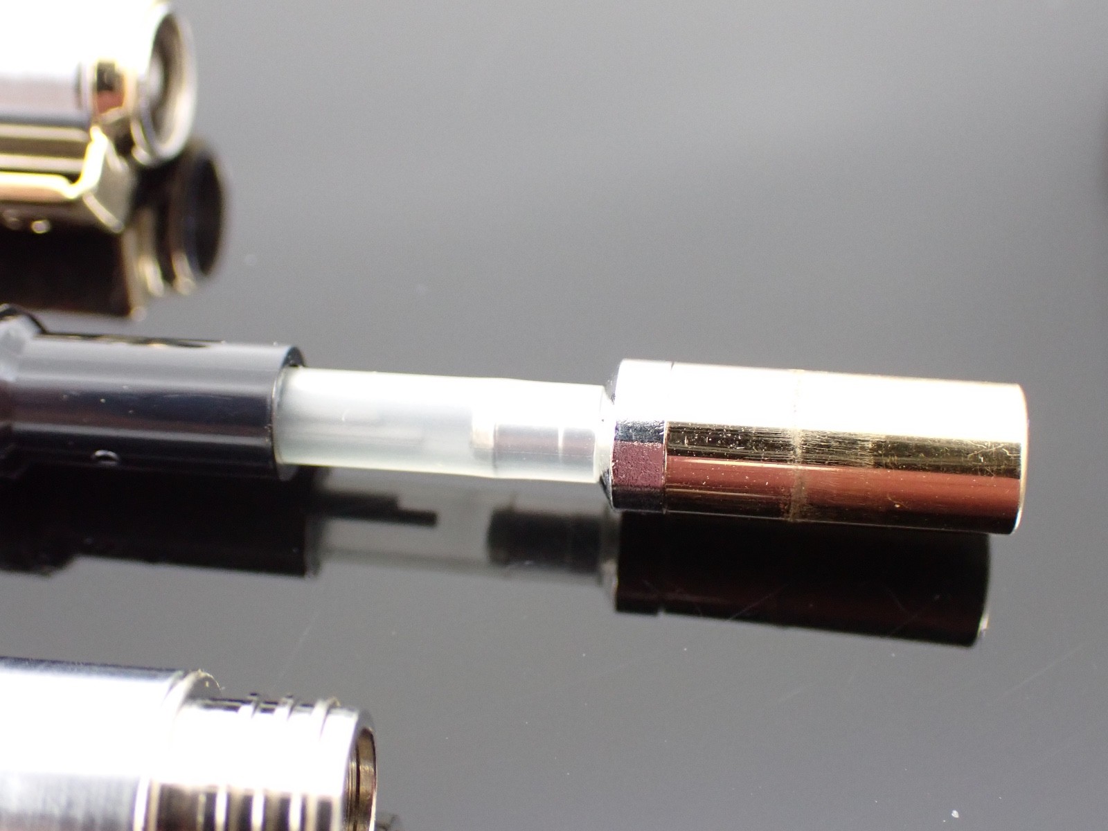 Sheaffer USA Mechanical Pencil • 0.7mm • Stainless Steel & Gold Trim • Vintage