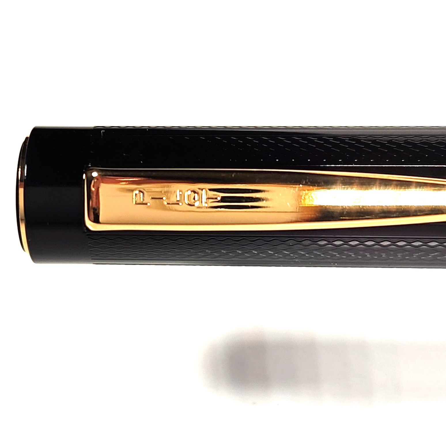 Rare Vtg 1990 Pilot Custom 72 GT Guilloche Black 24K GP Mechanical Pencil NOS!