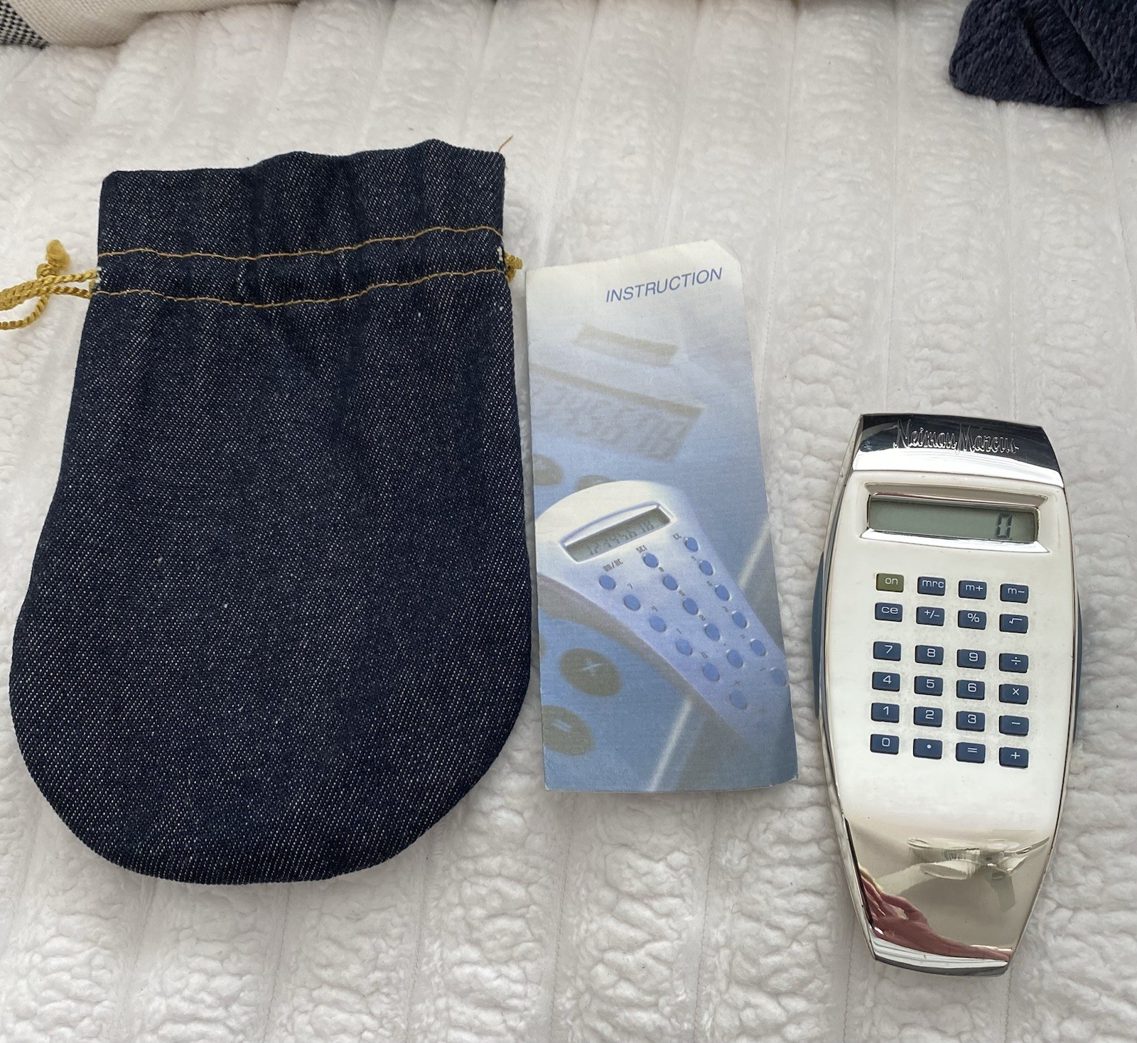 Neiman Marcus Vintage Calculator Incircle Rewards Member Gift