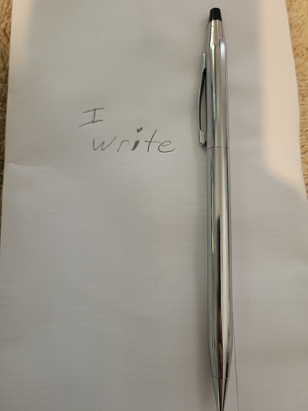 Vintage Cross Chrome Twist Click Mechanical Pencil Works