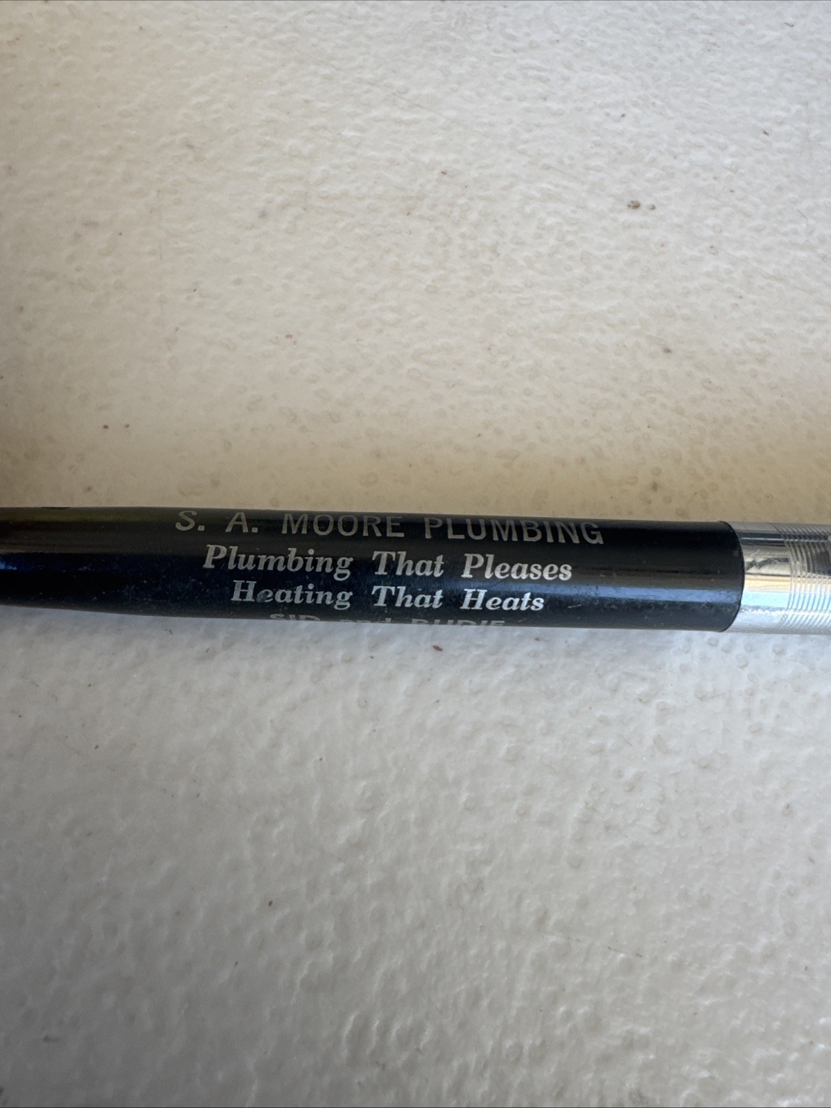Pencil Vintage Wings Mechanical USA Moore Plumbing Collectible Office Decor