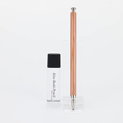 Kitaboshi 2.0mm Mechanical Natural Wood Mechanical Pencil 2mm with Sharpener